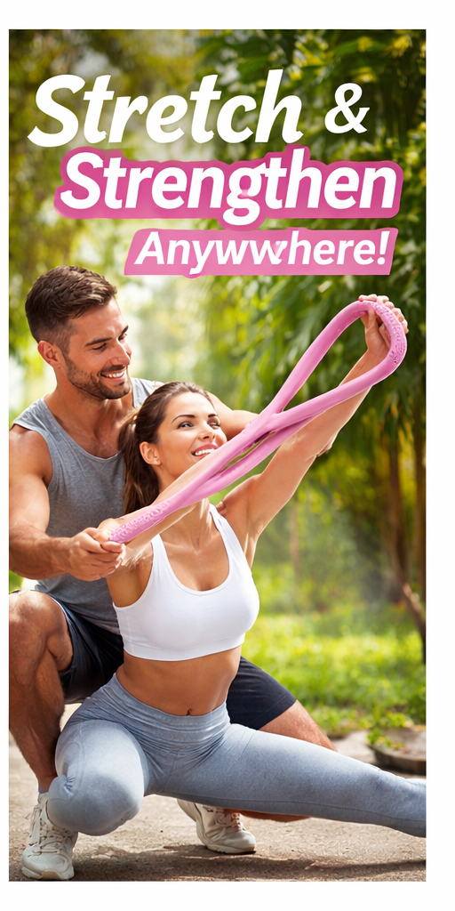 Keep Resistance Bands Figure 8 Exercise Bands: 15LB